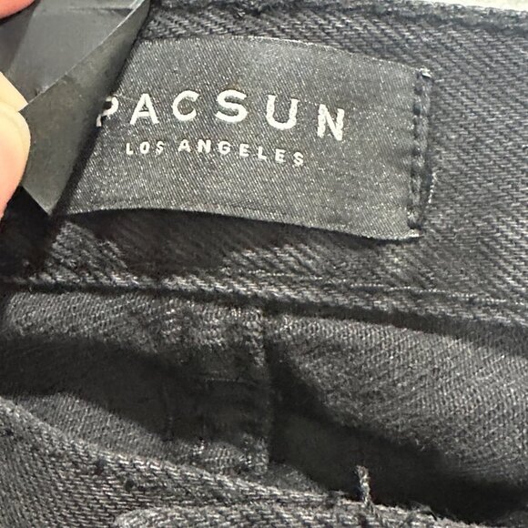 PacSun Embroidered Black Jeans - Size 28x30 - NWT‎ - Picture 10 of 14